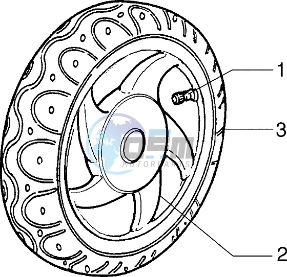 Front wheel