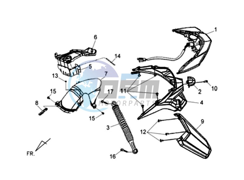 TAIL LIGHT - REAR SUSPENSION