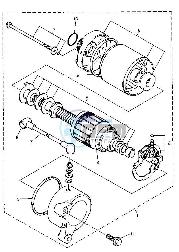 STARTING MOTOR