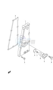 DF 90A drawing Exhaust Cover