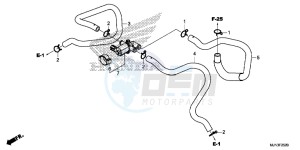 CTX1300AE CTX1300A UK - (E) drawing AIR INJECTION CONTROL VALVE