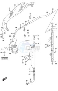 DF 175AP drawing Fuel Injector