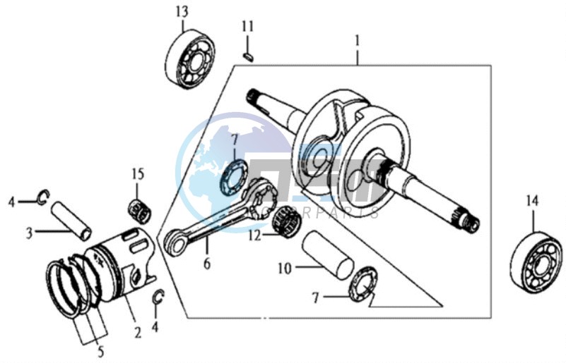 CRANKSHAFT / PISTON