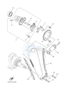 YFM700R YFM7RSED RAPTOR 700 SPECIAL EDITION (1VS2 1VS3 1VS4) drawing CAMSHAFT & CHAIN