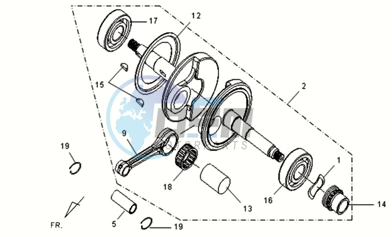 CRANKSHAFT / PISTON / PISTON RING