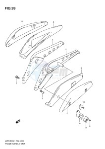 VZR1800 (E2) INTRUDER drawing FRAME HANDLE GRIP (VZR1800ZL1 E2)