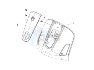 Granturismo 125 L Potenziato drawing Front shield