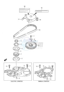 DF 9.9A drawing Timing Belt