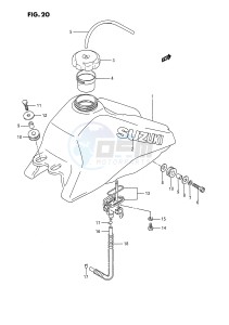 LT80 (P1) drawing FUEL TANK