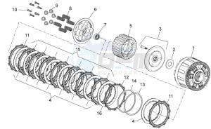 TUONO 1100 V4 RR E4 ABS (NAFTA) drawing Clutch II