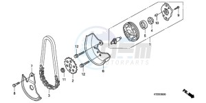 PES125R9 UK - (E / STC 2E) drawing OIL PUMP