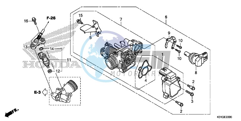 THROTTLE BODY/FUEL INJECTOR