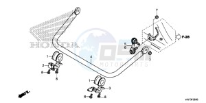 TRX420FA5G TRX420F Europe Direct - (ED) drawing STABILIZER