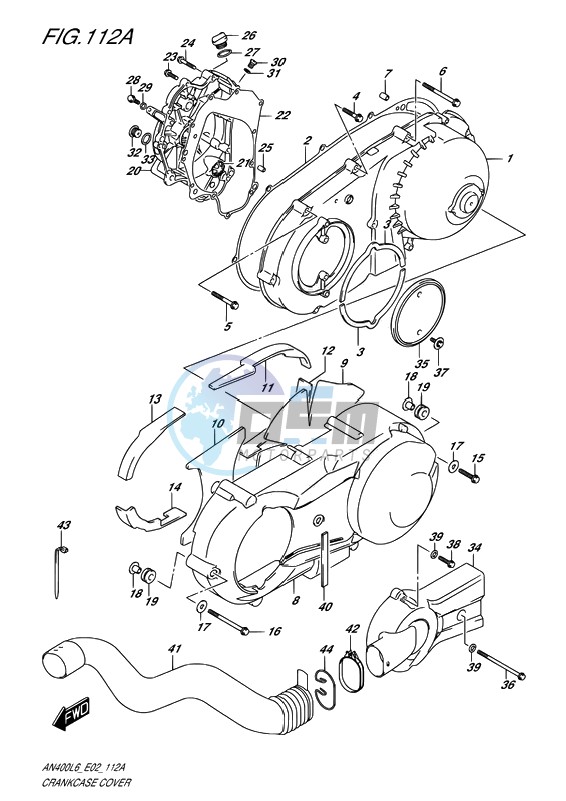 CRANKCASE COVER