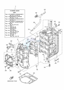 FL150FET drawing CYLINDER--CRANKCASE-1