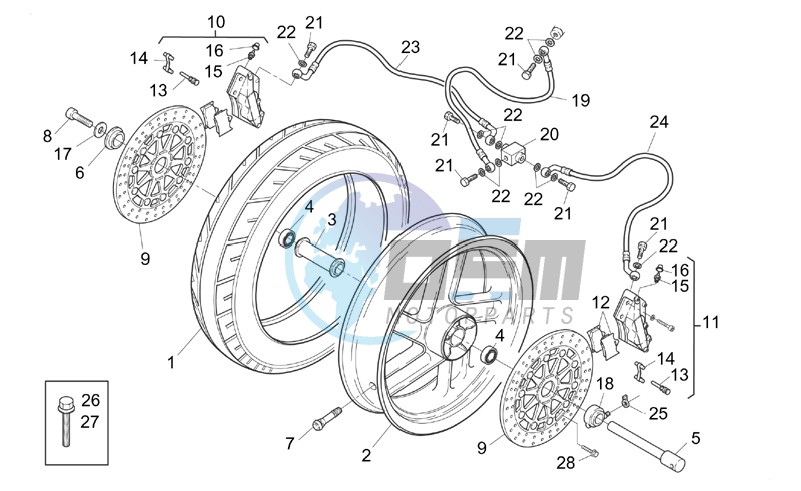 Front wheel