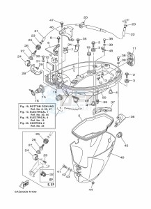 F20LEHA drawing BOTTOM-COWLING