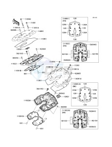 VN 2000 H [VULCAN 2000 CLASSIC] (8F-9F) H8F drawing CYLINDER HEAD COVER