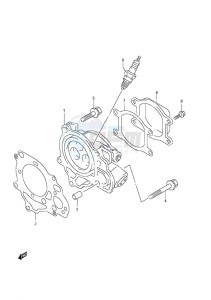 DF 2.5 drawing Cylinder Head