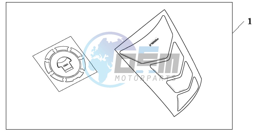 TANKPAD / FUEL LID COVER