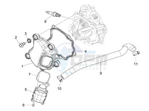 GTV 250 ie Navy drawing Cylinder head cover