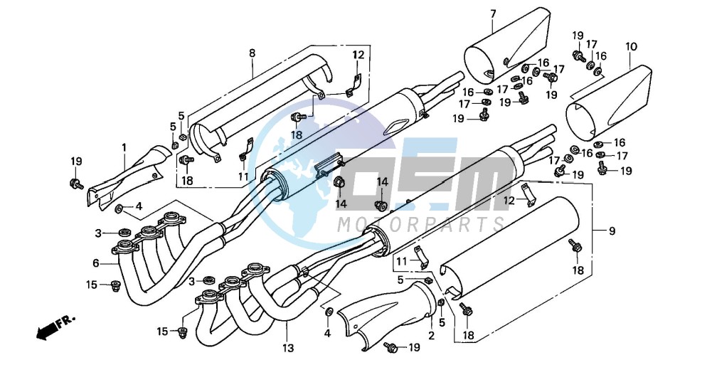 EXHAUST MUFFLER