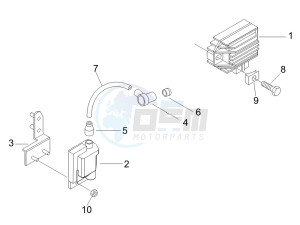 Liberty 50 4t Delivery tnt drawing Voltage Regulators - Electronic Control Units (ecu) - H.T. Coil