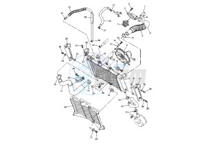 FZ 6-N 600 drawing RADIATOR-HOSE