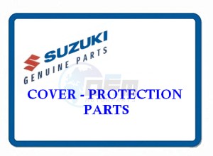 GSX650F drawing COVER - PROTECTION