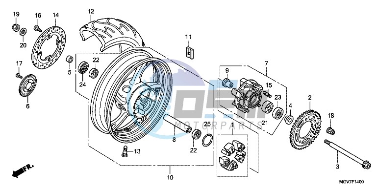 REAR WHEEL