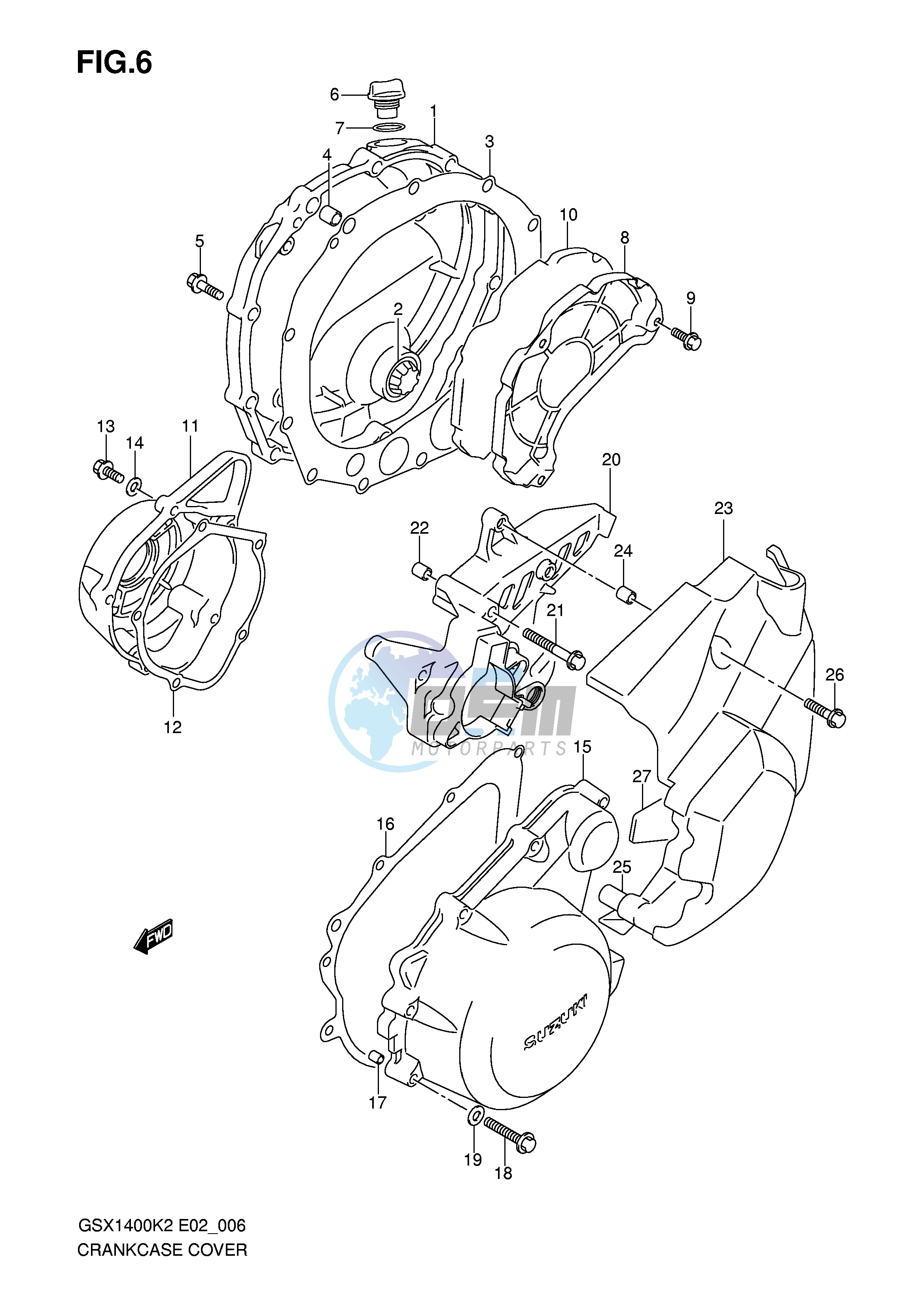 CRANKCASE COVER