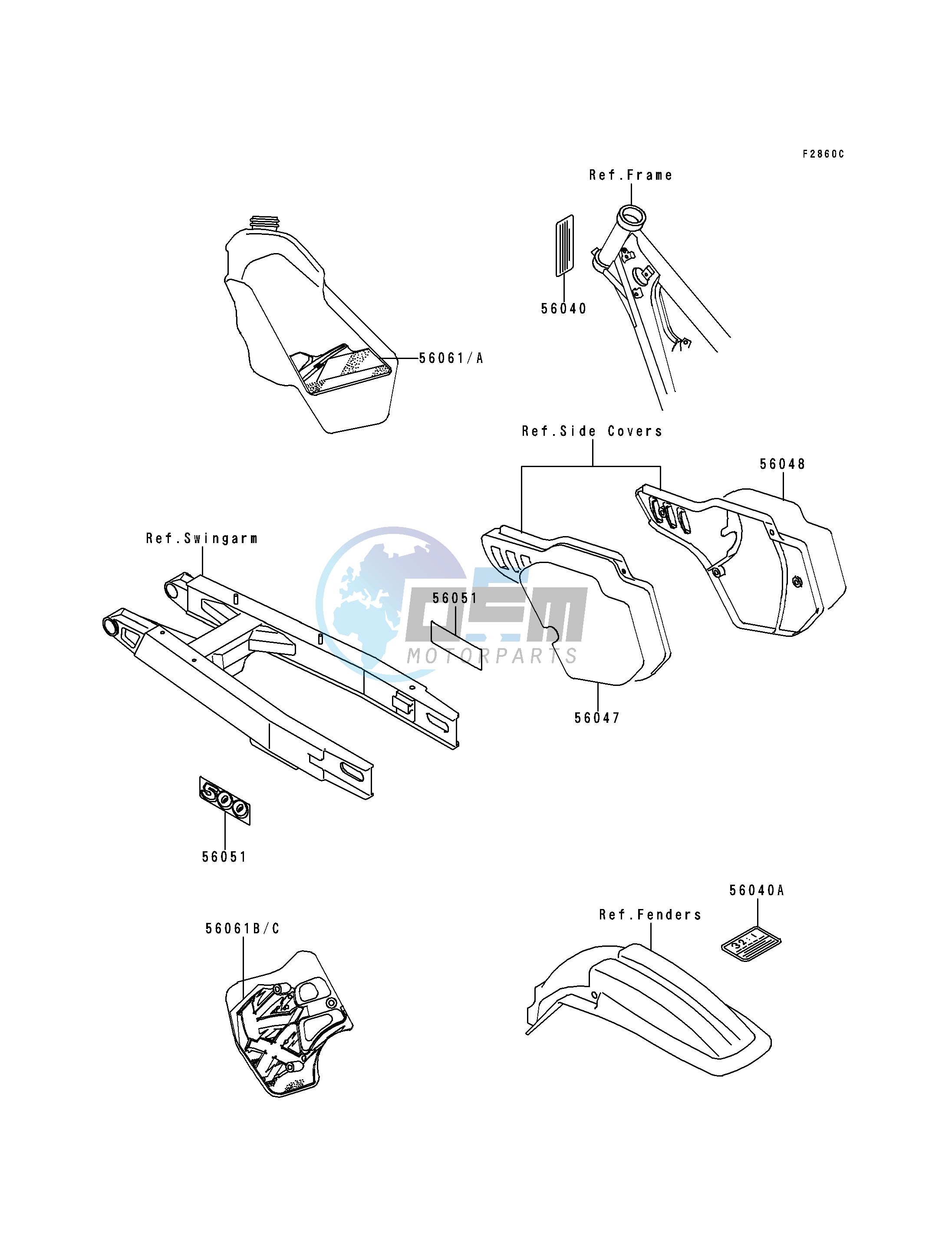 LABELS-- KX500-E7- -