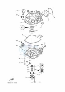 F2-5BMH drawing CYLINDER--CRANKCASE-2