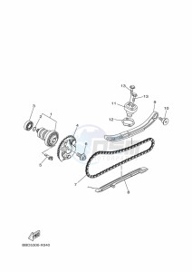 GPD155-A NMAX 150 (BBD1) drawing FRONT BRAKE CALIPER