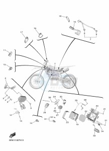 YZ450F (BR96) drawing ELECTRICAL 2