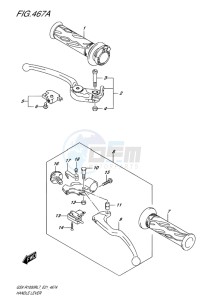 GSX-R1000R EU drawing HANDLE LEVER