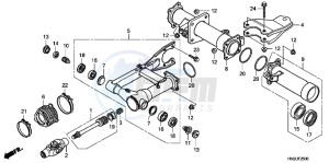 VFR800FH 2ED - (2ED) drawing AIR INJECTION CONTROL VALVE