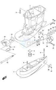 DF 300AP drawing Drive Shaft Housing