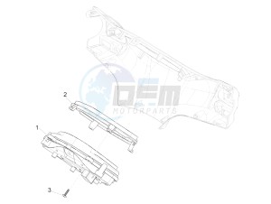 LIBERTY 50 (EMEA) drawing Meter combination - Cruscotto