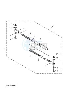 LF250XB-2018 drawing STEERING-ACCESSORY-2