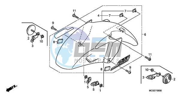 FRONT FENDER