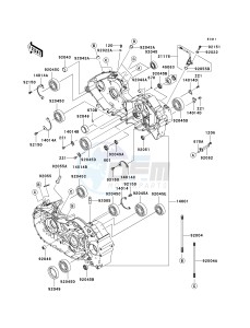 VN 2000 A [VULCAN 2000] (A6F-A7F) A6F drawing CRANKCASE