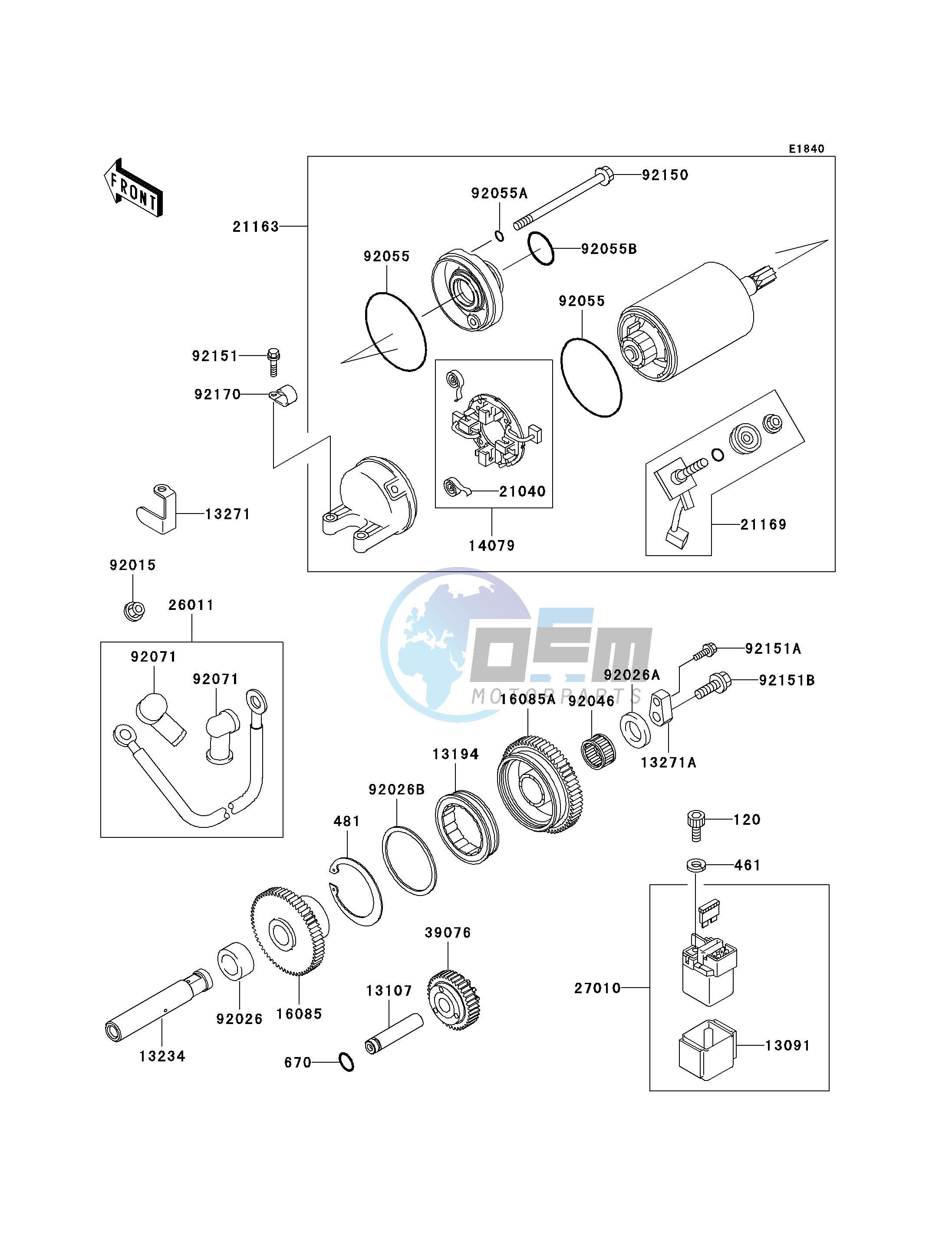 STARTER MOTOR