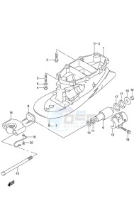 DF 250 drawing Drive Shaft Housing (DF 250S)