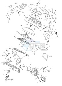 WR250F (2GB7 2GB8 2GB9) drawing INTAKE