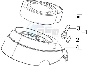 LXV 150 4T USA drawing Meter combination - Cruscotto