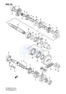 RV125 (E19) VanVan drawing TRANSMISSION