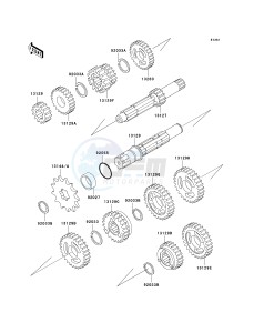 KX 65 A [KX65] (A1-A5) [KX65] drawing TRANSMISSION