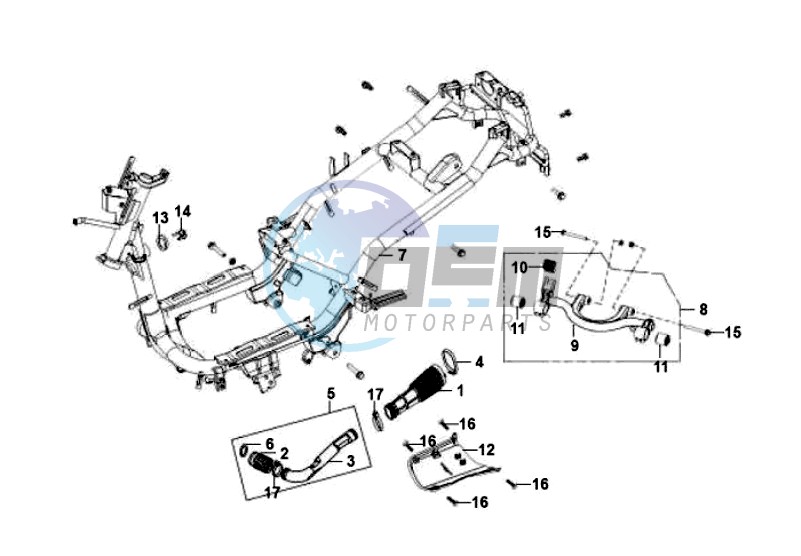 FRAME / ENGINE MOUNT