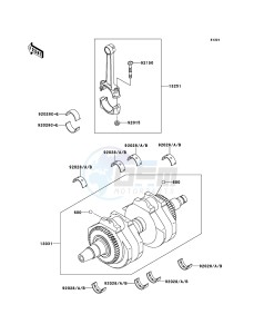 W800 EJ800ABS GB XX (EU ME A(FRICA) drawing Crankshaft